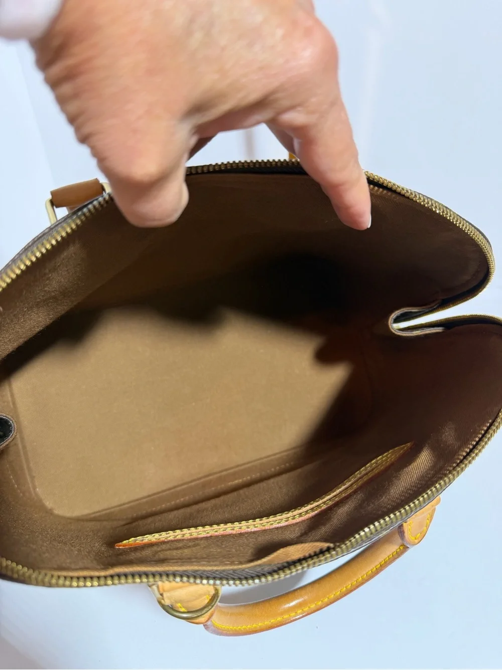 Louis Vuitton Brown Monogram Alma PM